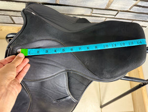 15” XW Thorowgood Pony Club GP Saddle - Black
