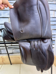 17” Medium Woodseaves WH Saddle - Brown