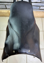 Load image into Gallery viewer, 14” Medium Luxford English Small Pony/Shetland Saddle - Brown