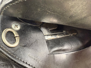 17 1/2” Changeable Gullet Utopia/Discovery GP Saddle - Black