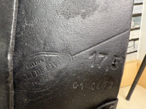 17-17 1/2” MW Henri De Rivel Jump Saddle - Black