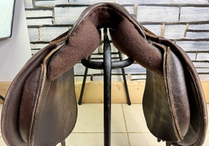 17 1/2” MN Humphries & Swain Holistic Saddlery GP/Jump Saddle - Brown