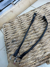 Load image into Gallery viewer, 5/8” Black Leather Cheltenham Running Gag Cheeks