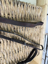 Load image into Gallery viewer, S/H Elasticated Leather Standing Martingale -Brown- Full