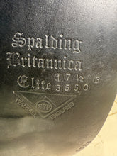 Load image into Gallery viewer, 17 1/2” Medium Spalding Britanica Elite Dressage Saddle - Black