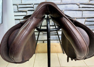 17 1/2” MW Winners Circle Jump Saddle - Brown