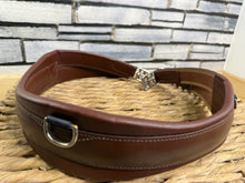 Load image into Gallery viewer, S/H 42”/110cm Prestige Leather Elasticated Girth - Brown