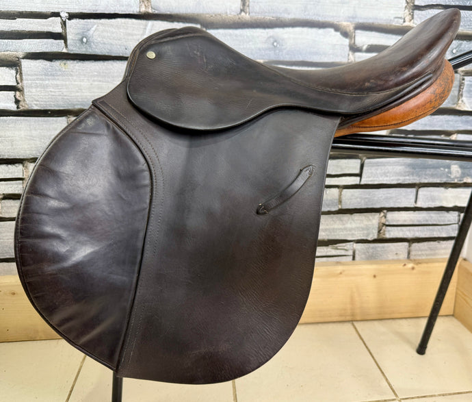 17” XW English GP Saddle - Brown
