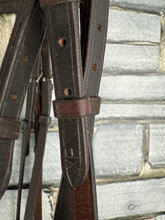 Load image into Gallery viewer, S/H Equicraft Anatomic Patent Dressage Bridle - Brown - XF
