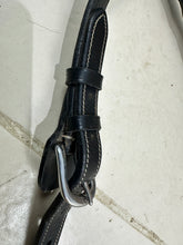 Load image into Gallery viewer, S/H Elasticated Long Bridge Breastplate &amp; Mart -Cob- Black