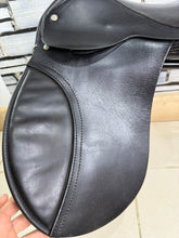 Load image into Gallery viewer, 14 1/2” Wide English Pony GP Saddle - Black - Sec A/Shetland - Tiny Tot