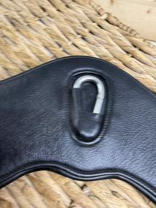 S/H 30” Super Soft Padded Anatomic Leather Mono/Short Girth-Black