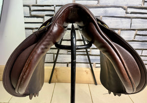 17” Medium Farrington/Crewe Saddlery GP Saddle - Brown