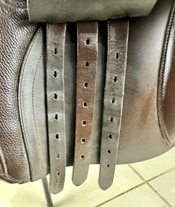17” Wide Ideal Apex GP Saddle - Brown