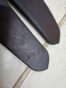 S/H 52” English Stirrup Leathers - Brown