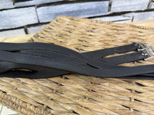 Load image into Gallery viewer, S/H 52” Frank Baines English Leather Balding Show Girth - Brown
