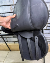 Load image into Gallery viewer, 15” Wide Eclipse Pony GP Saddle - Black - Lightweight - Unused!