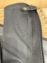 Load image into Gallery viewer, Brogini Leather Gaiters/Half Chaps -Size XS- Black/Black Stitching