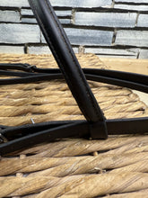 Load image into Gallery viewer, S/H English Snaffle TB Cavesson Bridle - Brown - Full