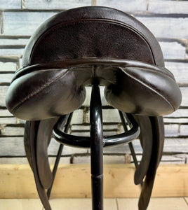 18” Wide Black Country Working Hunter Saddle - Brown