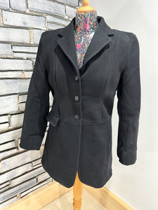 Ladies Size 40 Caldene Frock Hunt Coat - Black