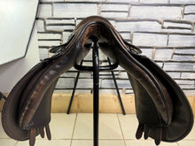 Load image into Gallery viewer, 17 1/2” Wide M&amp;J Saddlery English GP Saddle - Brown