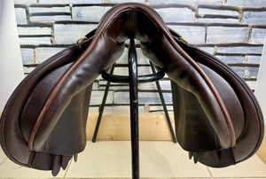 17” Medium Farrington Burford Event Saddle - Brown