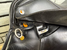 Load image into Gallery viewer, 17 1/2” MW Ideal 1350 GP Saddle - ESTA -Black- Big Blocks - English Leather