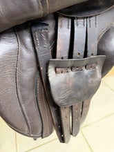 Load image into Gallery viewer, 15” MW Jeffries Falcon Hawk Event Pony GP/Jump Saddle - Brown