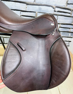 17 1/2” MW Winners Circle Jump Saddle - Brown