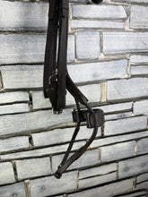 Load image into Gallery viewer, S/H Anatomic Padded Bridle with Sliding Noseband - Brown - Full