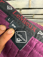 Load image into Gallery viewer, Lemieux X Grip Dressage Saddlepad - Plum - Large