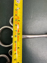 Load image into Gallery viewer, 5” Fylde Jointed Thin Mouth Show Pelham Bit - Showing - Short Shank - Sliding Cheek