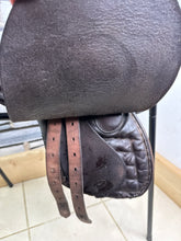 Load image into Gallery viewer, 11 1/2” MW Robinsons English Tiny Pony Saddle - Brown