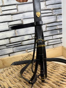 S/H Albion Spanish Riding School Drop Bridle & Reins - Full