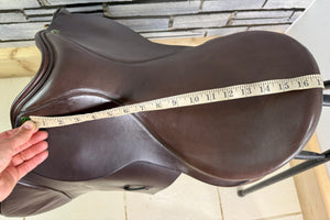 17” MW Ideal VSD/GP Saddle - Brown
