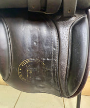 Load image into Gallery viewer, 15” Wide Fylde Hayden English Pony WH/Show Saddle - Brown