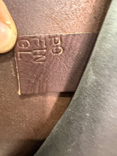 Load image into Gallery viewer, 18 1/2” MW Voltaire Stutgartt Double Flap Jump Saddle - Brown