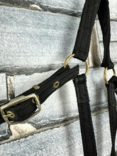 Load image into Gallery viewer, S/H Webbing Hunting Breastplate - Black/Brass - Full