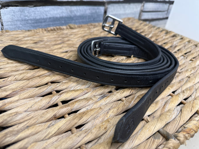 S/H John Whittaker 54” Non-Stretch Calf Skin Stirrup Leathers