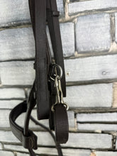 Load image into Gallery viewer, S/H Anatomic Padded Bridle with Sliding Noseband - Brown - Full
