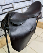 Load image into Gallery viewer, 16” Wide English Pony Saddle - Brown