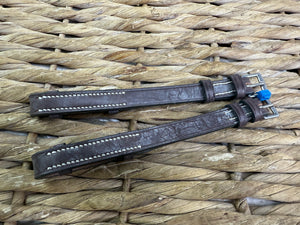 NEW Jeffries English 5/8” Cheekpieces - Brown - Pony