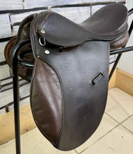 Load image into Gallery viewer, 14” Medium Small Pony Leather GP Saddle - Brown