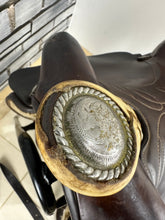 Load image into Gallery viewer, 16” Bunkhouse Leather Banderas Texas Western Saddle - Brown