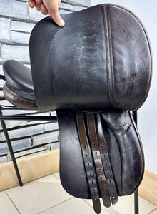 17” Medium Ideal Working Hunter Saddle - Brown