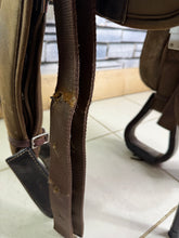 Load image into Gallery viewer, 17” Big Horn Cordura Western Saddle - SQB - Brown - Lightweight Genuine US