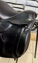 Load image into Gallery viewer, 15” Medium-Wide/XW Equxtra Serpent WH Pony Show Saddle - Changeable Gullet - Brown