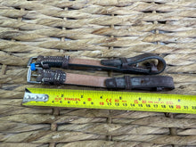 Load image into Gallery viewer, NEW Jeffries English 5/8” Cheekpieces - Brown - Pony
