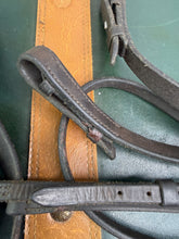 Load image into Gallery viewer, Jeffries Hunter Snaffle Bridle - Brown -Full Size- English Leather